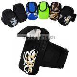 Outdoor Sports Arm Package Nylon Running Arm Band Belt Cell Pocket For Samsung Galaxy Note 2 N7100 Quality Choice thumbnail-1