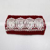 Wholesale Lace Chiffon Flowers Headband Girls Hair Accessories