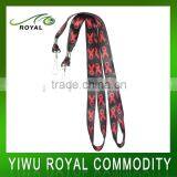 Custom Single Whistle Polyester Neck Lanyards Wholesale thumbnail-1