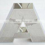 Web Hole Stainless Reverse Channel Letters