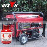 BISON(CHINA) Small Size Household Gas Save Reliable Methane Electricity Small Gas Generator