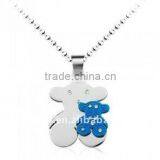 PD003 New Fashion pendant Teddy Bear Jewelry Pendant