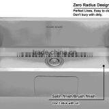 Undermount Single Handmade Stainless Steel Single Kitchen Sink thumbnail-2