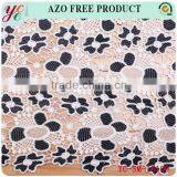New Pattern Woven Hollow Out Simple Black and White Flower Water Soluble Lace Fabric Embroidery for Weedibng