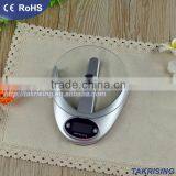 Round Clear Glass Platform Digital Handy Scale thumbnail-1