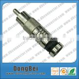 rca for rg6 cable tv plug of Dongbei