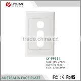 LY-FP164 Quality Assurance New Design Vention Modular Jack Face Plate