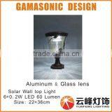 GAMASONIC Solar Gate Post Light Solar Wall Top Light thumbnail-1