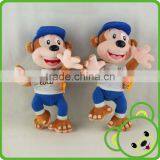 Kelloggs Mascot 20cm Plush Monkey Long Arms/plush Monkey Toys/plush Monkey thumbnail-1