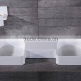 Hot Sale Acrylic Solid Surface Basin/resin Wash Basin,Wall Mounted Acrylic Solid Surface Wash Basin