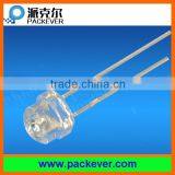 5mm 0.06W High Brightness White Color Straw Hat LED Diodes F5 thumbnail-2