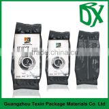 High quality wholesale price plastic side gusset coffee bean bag with valves for roasted coffe packaging