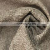 100% Polyester Faux Linen Classic Car Upholstery Fabric For Home