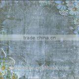 Flower Design Tiles, Living Room Tiles Design, Ceramic Tile Flooring (PMTR66020)