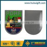 wholesale promotional fashionable silicone rubber garment PVC badge