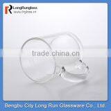 LongRun 11oz China-made High Quality Fancy Drinking Coffee Glass Mug Tea Glass Cup