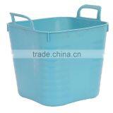 Good Quality Square Plastic Storage Buckets With Handles thumbnail-3