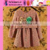 2015 Wholesale Boutique Store Hot Baby Dress Sale Autumn New Design Cheaper Crochet Dress For Baby