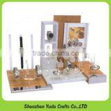 Elegant Large Wooden Countertop Watch Display Holder thumbnail-3