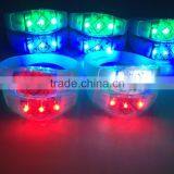 Factory Silicone LED Bracelets , Led Light Bracelets Led Flashing Bracelet , Led Light Wristbands Sound Activated Led Bracelet thumbnail-1