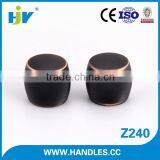 China Manufacturer High Quality Black Metal Hardware Drawer Knobs