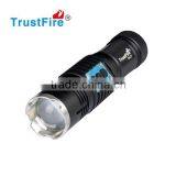 New Style Focusing Flashlight TrustFire Hand Rechargeable Flashlight 550LM