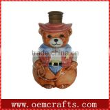 Customize handmae ceramic Cute perfume bottle for sale