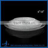 Glass Charger Plates Wholesale With Embossed Design thumbnail-1