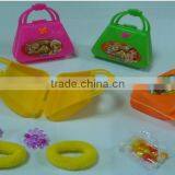 Jewelry Plastic Handle Box Toy Candy Confectionary Sweets Food for Kids thumbnail-1