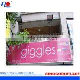 Impact Resistance Waterproof pp Coreflute Colorful Signboard thumbnail-1