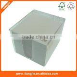Customized Printing Sticky Notes, Memo Pads in Transparent Plastic Case