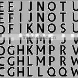 High Quality Alphabet Letter Iron on Heat Transfer Motifs