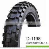 Motorcycle Tyre 90/100-14 thumbnail-1