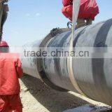 Large Size 48" Pipe Cold Cutting and Beveling Machine on Gas Project thumbnail-1