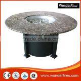 Outdoor Fire Pit Table/patio Heater/SUS Drop in Pan/fireglass/NG Conversion Kit/cover