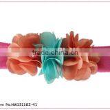 Chiffon Flowers Headband,little Girls Hair Bands,kids Accessories