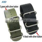 26MM Green Black Outdoor Canvas Watch Band Sport Strap For Garmin Fenix3 Fenix 3 Smart Watch thumbnail-5