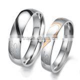 Customized Hot Selling Stainless Steel Love Script Ring Sterling Silver Love Ring thumbnail-1