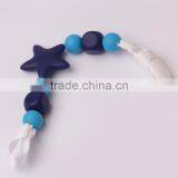 New Style Baby Toys Food Grade Silicone Baby Pacifier Chain thumbnail-2