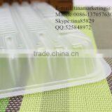Eco-friendly Plastic Disposable Food Carry Tray/ Supermarket Food Display Tray thumbnail-4