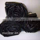 Black Color Hot Laminated Vinyl Coated Polyester Flexible Air Duct Tarpaulins thumbnail-3