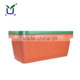 Factory Wholesale Rectangle Plastic Planter Pot thumbnail-1