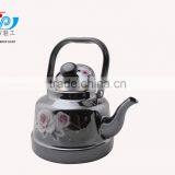 The Modern Mirror Enamel Kettle With Stainless Handle thumbnail-6