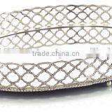 High Quality Silver Plated Mirror Tray thumbnail-1