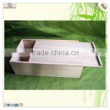 Оптовая продажа самых новых деревянных винных коробок с скользящей крышкой и современной упаковкой thumbnail-3