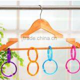 Multi-Function Ties Hanger, Round Plastic Scarf Hanger thumbnail-4