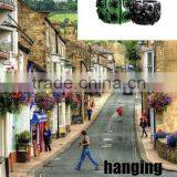 2015 New Design Vertical Garden Hanging Basket Plastic Flower Pot thumbnail-2