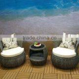 Swivel Rattan Lobby Leisure Garden Furniture thumbnail-1