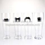 Wholesale Fancy Thin Beer Glass With Logo thumbnail-2