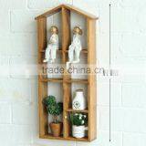 Factory Decorative Wooden Racks on Wall thumbnail-6